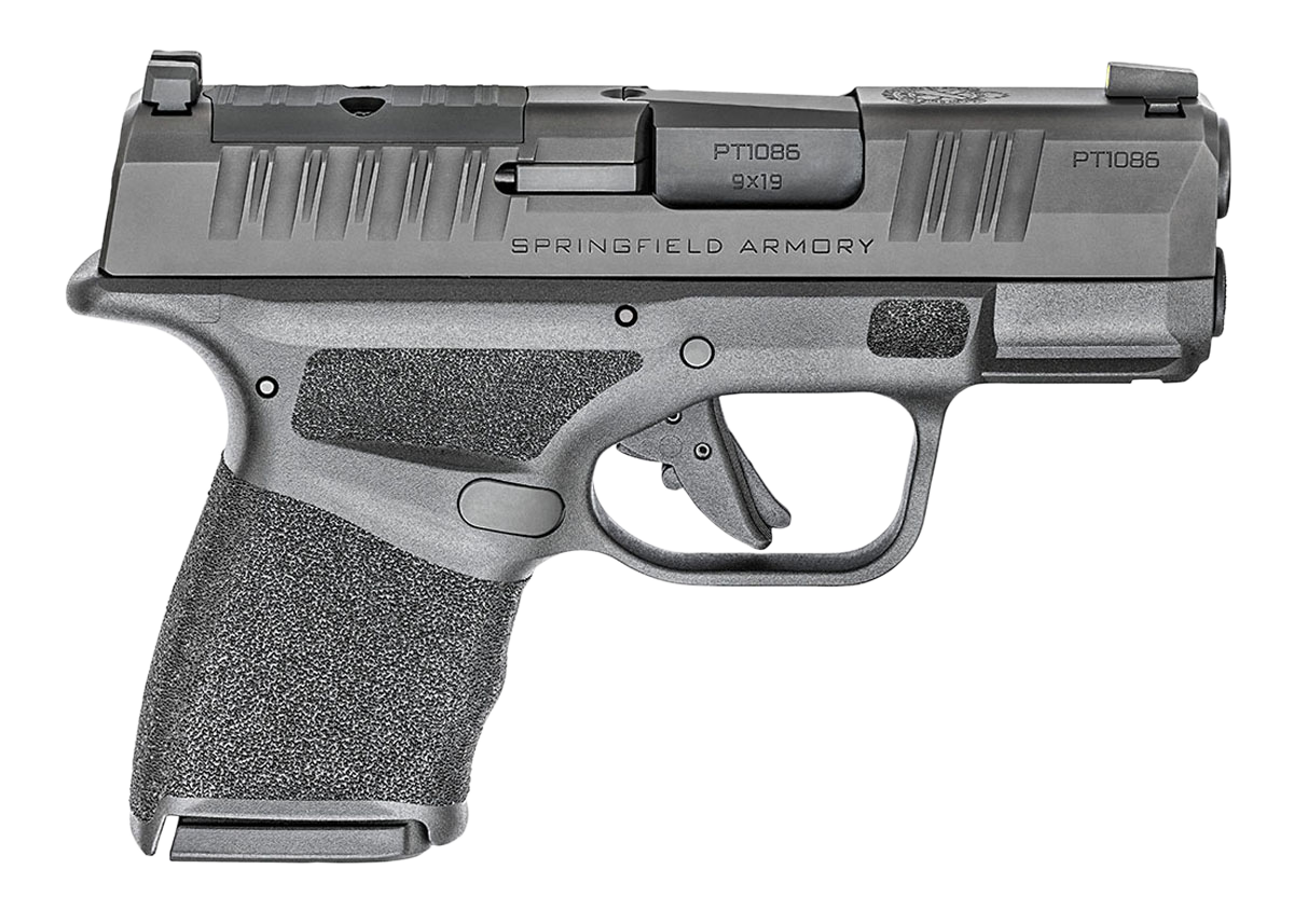 Springfield Armory Hellcat OSP Micro-Compact 9mm Luger 3" 13+1 Optic Ready Semi-Auto Pistol - Black