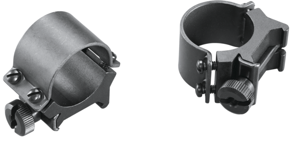 Weaver Mounts Sure Grip Detachable Scope Rings 1" Medium Matte Black - Quick Detach