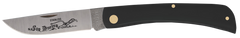 Case Sod Buster 3.70" Folding Skinner Plain Edge Tru-Sharp SS Black Synthetic Handle