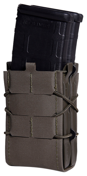 High Speed Gear 242R00OD TACO X2R Gen 2 OD Green Nylon Laminate MOLLE Rifle Mag Pouch