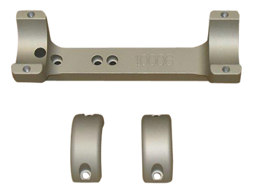 DNZ Game Reaper 1-Pc Scope Mount & Ring Combo 1" Medium Silver - Thompson/Center Impact/Triumph/Pro Hunter FX/Pro Hunter/Omega/Encore