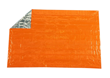 Survive Outdoors Longer SOL Emergency Blanket 56" x 84" 1-Person Orange - Metalized Polyethylene