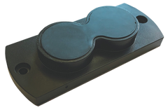 Peace Keeper Quick Draw Gun Magnet Black - Holds Up to 10 lbs