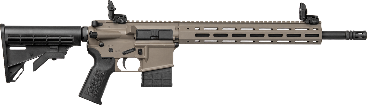 Tippmann Arms M4-22 Elite 22 LR 16" 10+1 Semi-Auto Rifle - FDE/Black