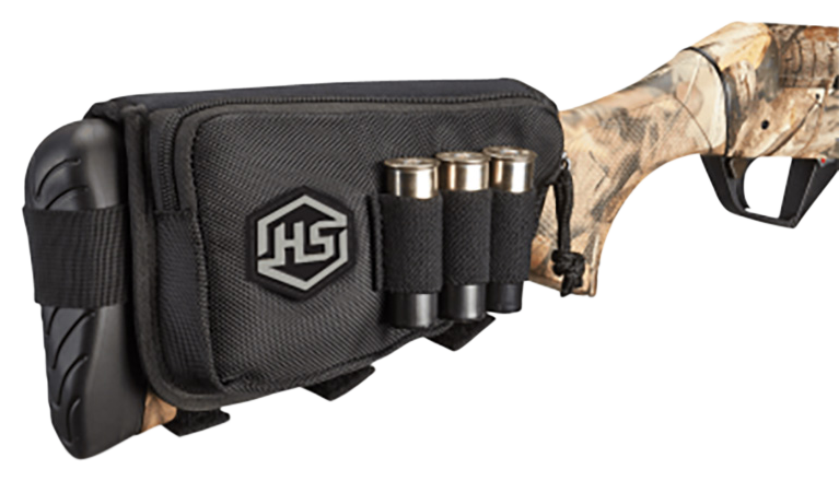 Hunters Specialties 01621 Buttstock Shell Holder Shotgun 3 Rounds Black Polyester