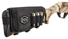 Hunters Specialties 01621 Buttstock Shell Holder Shotgun 3 Rounds Black Polyester