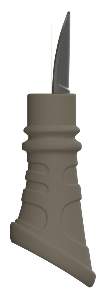 Foxpro 4K9 Open Reed Coyote Predator Hand Call - Tan