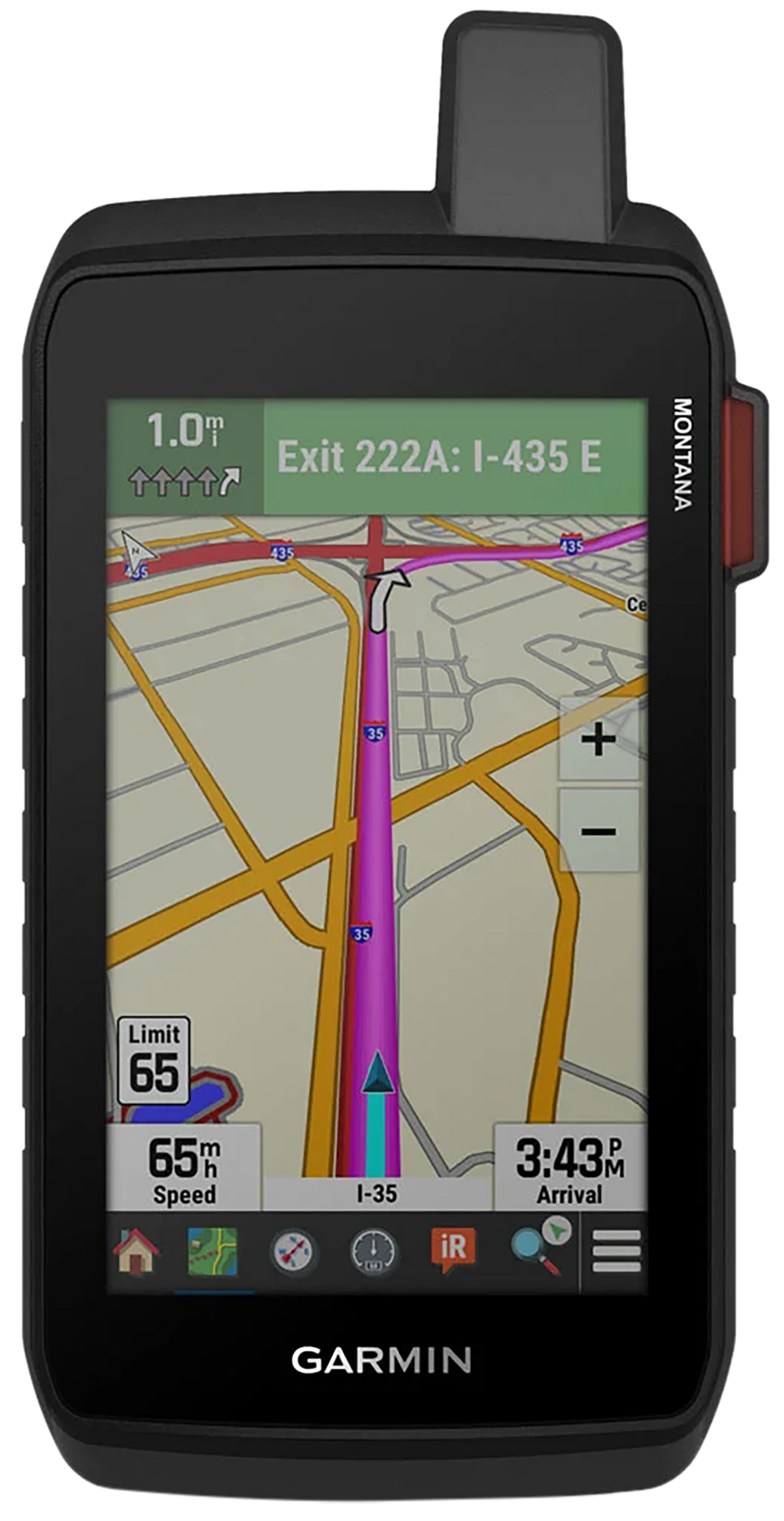 Garmin Montana 710i Handheld GPS Navigator 32GB Touchscreen IPX7 Waterproof