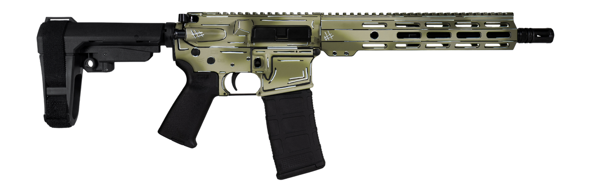 Shark Coast Tactical Anime-15 5.56 NATO 10.5" 30+1 Semi-Auto AR Pistol