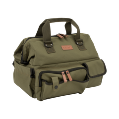 Allen 8329 Triumph Range Bag with Pistol Mat Green 600D Polyester Ripstop
