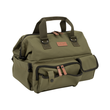 Allen 8329 Triumph Range Bag with Pistol Mat Green 600D Polyester Ripstop