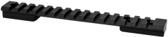 Warne V486M Vapor Picatinny Rail Black Anodized Aluminum Winchester XPR Long Action - 0 MOA