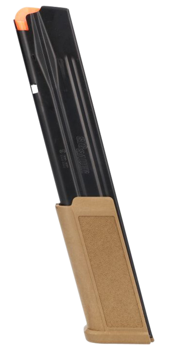 Sig Sauer P320 9mm Luger 30-Rd Extended Coyote Brown Steel Magazine