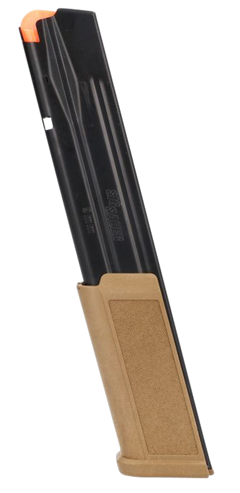 Sig Sauer P320 9mm Luger 30-Rd Extended Coyote Brown Steel Magazine