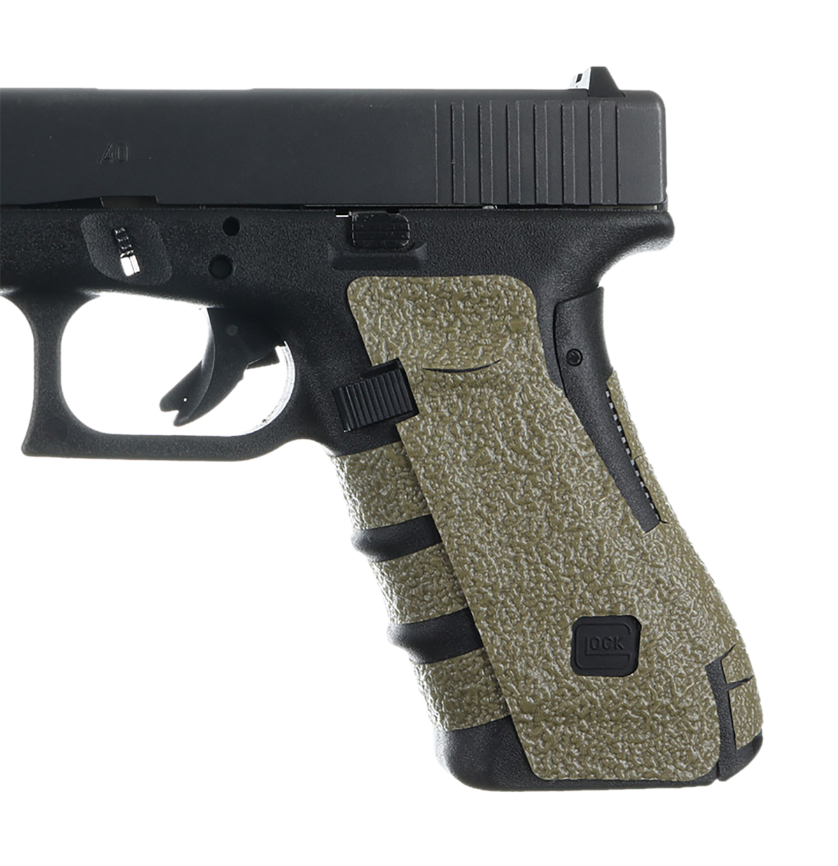 Talon Grips 103M Adhesive Grip for Glock Gen3 17/22/24/31/34/35/37 - Moss Rubber