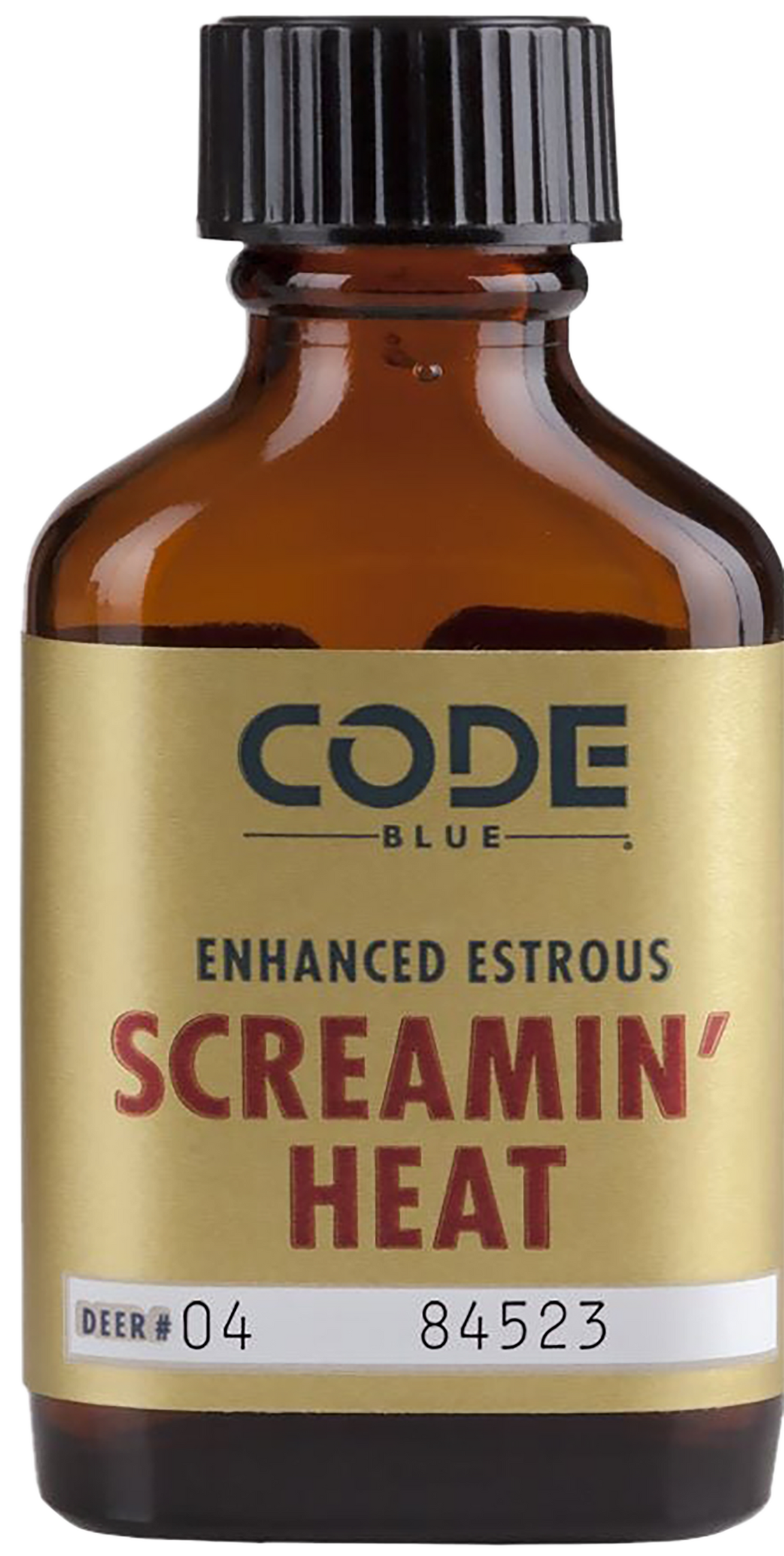 Code Blue Screamin' Heat 1 fl oz Doe Urine Deer Attractant Liquid Scent