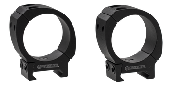 Wheeler Sporter Scope Rings 30mm High Bi-Weaver Black 6061 Aluminum