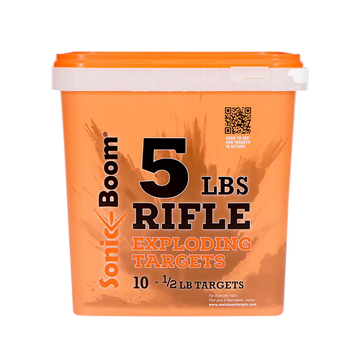 Sonic Boom/Jerent SBTHP10P Rifle Exploding Target 0.50 lb 10 Pack