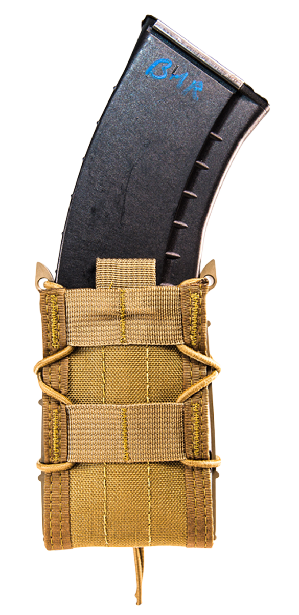 High Speed Gear 11TA00CB TACO Rifle Single Magazine Pouch Coyote Brown Nylon MOLLE