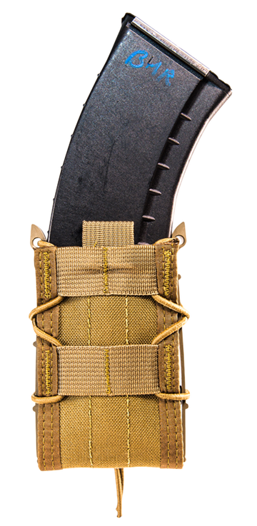 High Speed Gear 11TA00CB TACO Rifle Single Magazine Pouch Coyote Brown Nylon MOLLE