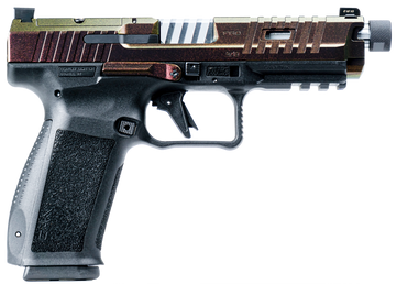 Canik METE SFT Pro 9mm Luger 5" 18+1 Semi-Auto Pistol - Razorback Black