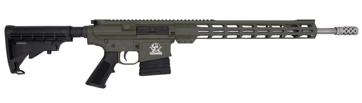 Great Lakes Firearms GL10 308 Win 18" 10+1 Semi-Auto Rifle - OD Green