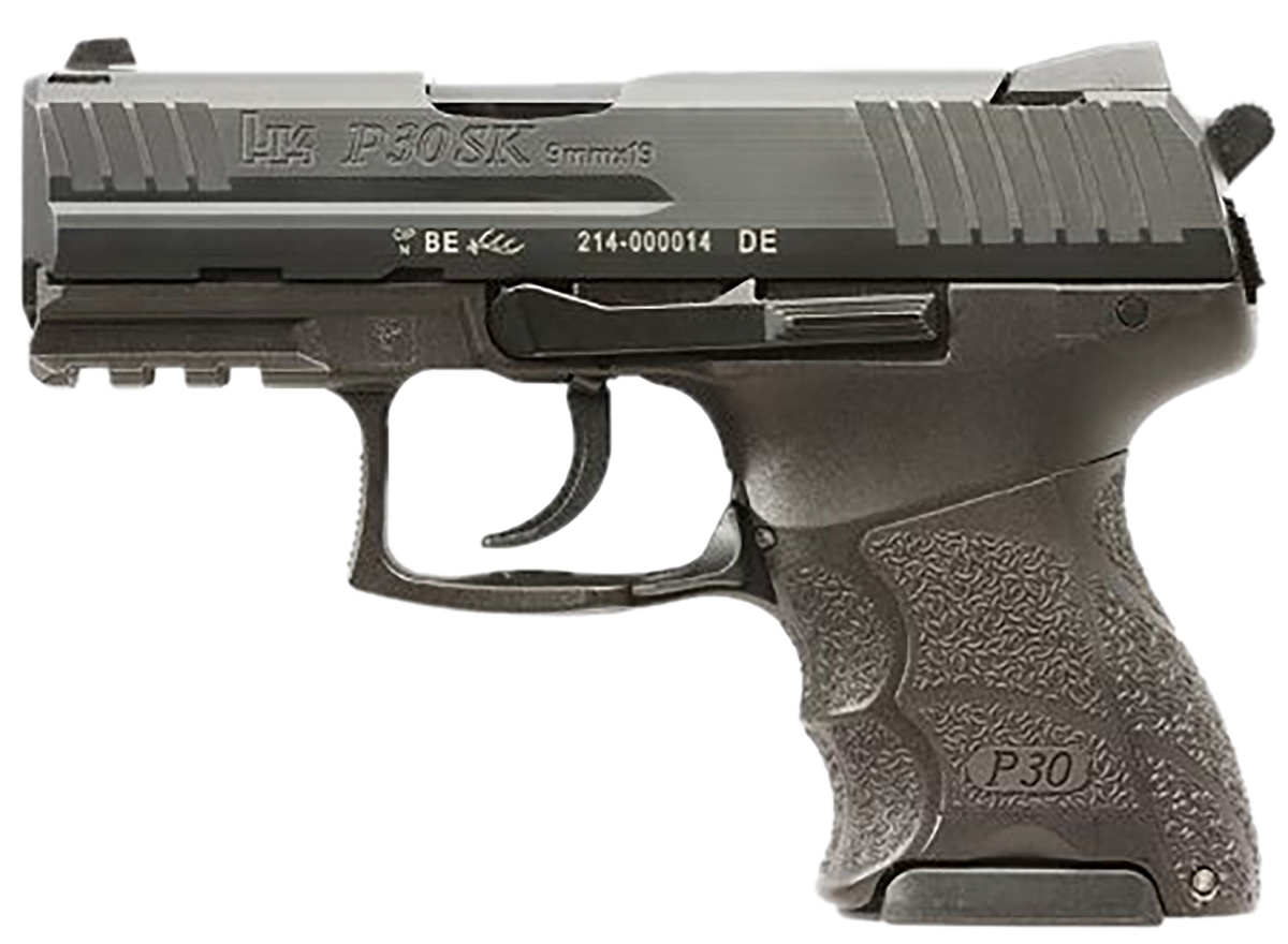 HK P30SK V3 9mm Luger 3.27" 12+1/15+1 Semi-Auto Pistol