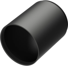 Leupold Alumina Lens Shade 50mm Objective 3" Screw-On - Matte Black