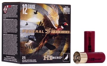 Federal Hi-Bird Premium 12 Gauge 2.75 1 1/8 oz #8 Shot 25 Rd - Box or Case