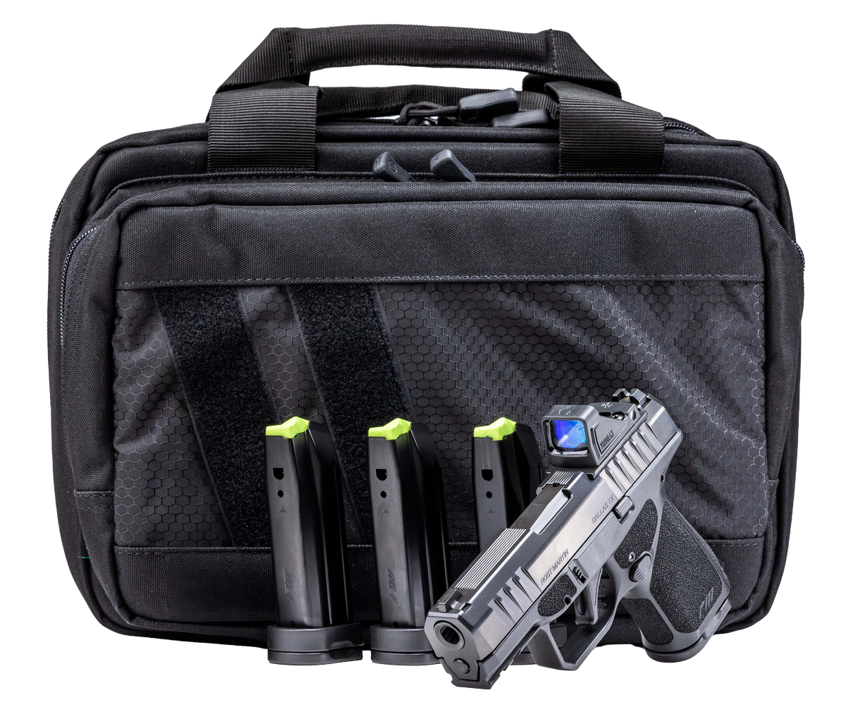 Rost Martin RM1S 9mm Luger 3.6" 10+1 Striker-Fired Sub-Compact Pistol - CA Compliant Bundle