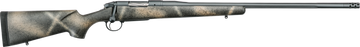 Bergara Rifles Premier Highlander 6.5 Creedmoor 24" 4+1 Bolt-Action Rifle - Sniper Gray Cerakote / Woodland Camo