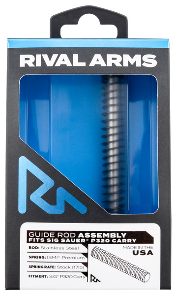 Rival Arms Guide Rod Assembly Stainless Steel for Sig P320 Carry