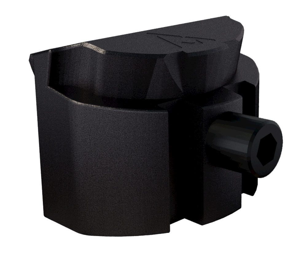 Rival Arms RA75G111A Grip Plug - Fits Glock Gen4 (Except 36/42/43) - Black Anodized Aluminum