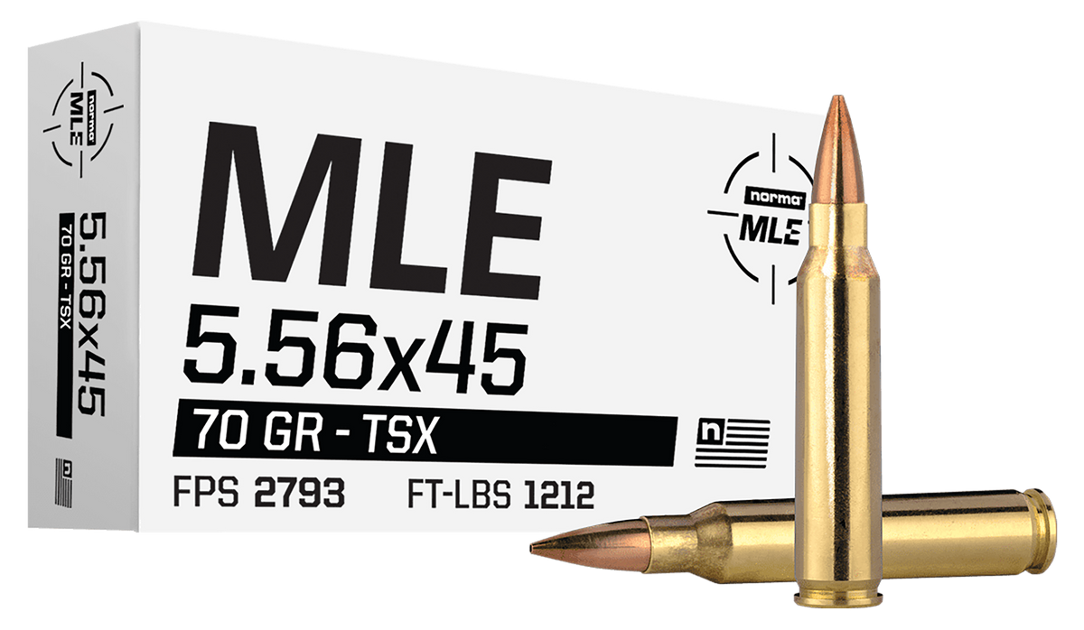 Norma Ammunition Bondstrike 5.56x45mm NATO 70gr TSX - Box or Case