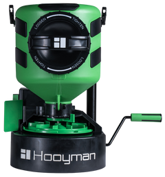 Hooyman 1135909 Manual Chest Spreader 35 lb Broadcast Chest Mount Seed Spreader