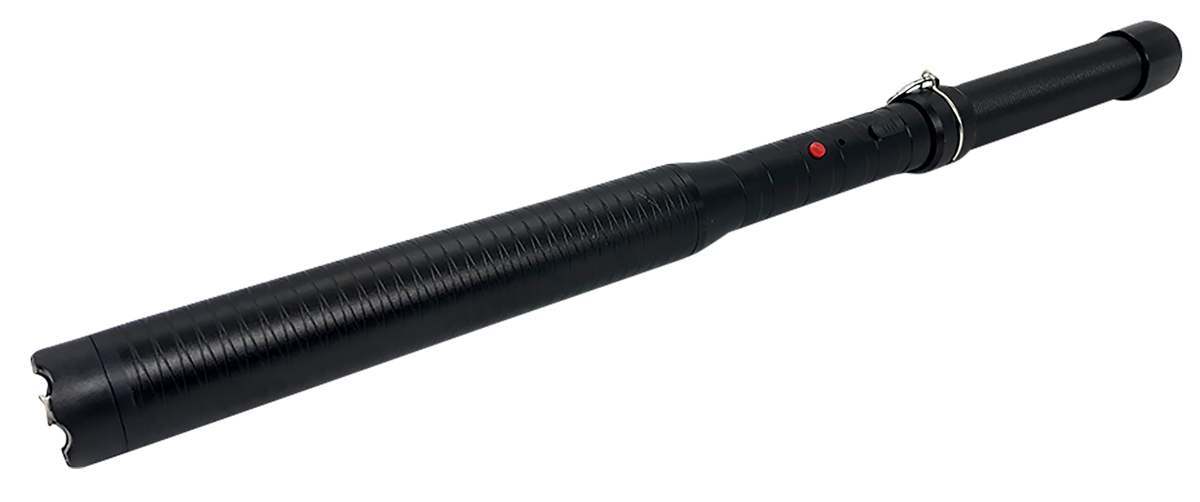 Guard Dog Titan Baton 7,500,000V Stun Gun w/ Flashlight - Black Aluminum
