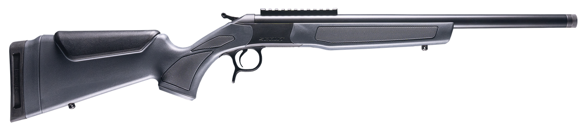 CVA Scout 308 Win 20" 1-Rd Single Shot Rifle - Blued/Stealth Gray