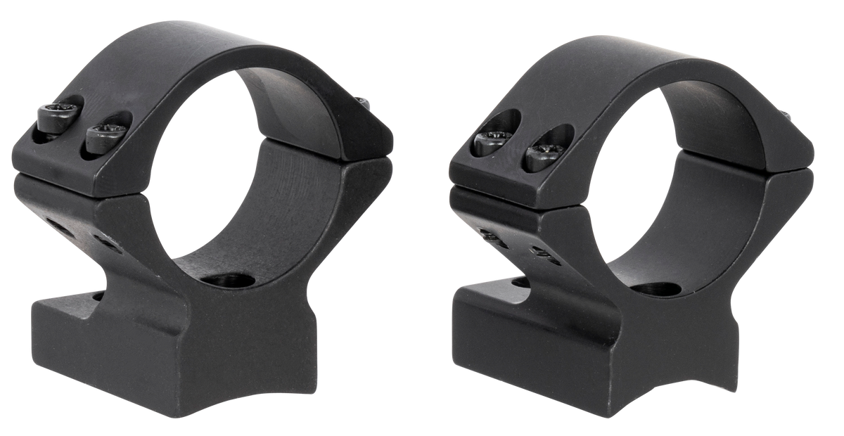 Talley 930765 Scope Mount/Ring Combo 1" Tube Winchester XPR Low Rings 0 MOA Black Anodized