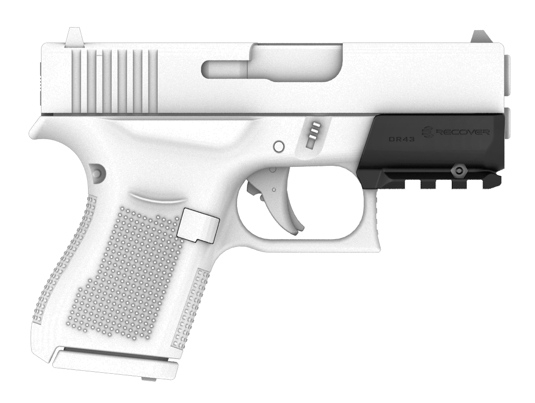 Recover Innovations OR43-01 Picatinny Over Rail for Glock 43