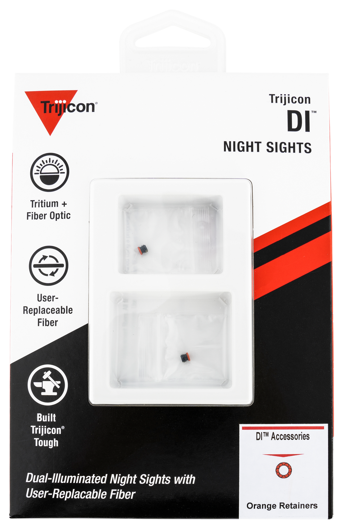 Trijicon AC50013 DI Night Sight Retainer Replacement Pack - Orange