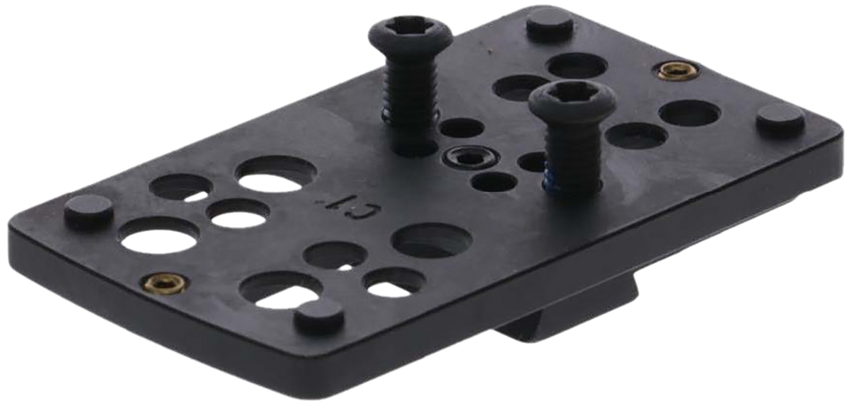 TruGlo TG8950C2 Pistol Red Dot Sight Mount Black Nitride Fortress Steel Trijicon RMR - CZ P10