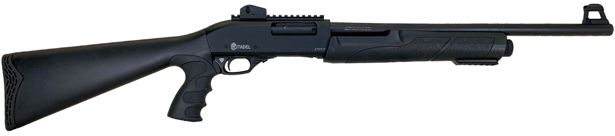 Citadel CDA-12 Force 12 Gauge 20" 3+1 3" Pump-Action Shotgun - Pistol Grip Stock