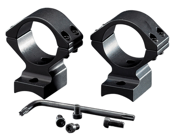 Browning 12376 BAR & BLR Integrated Scope Mount/Ring Combo Matte Black 1" Medium