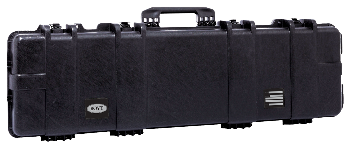 Boyt Harness H48SG H-Series 48" Single Long Gun Case - Black Polypropylene, Water Resistant