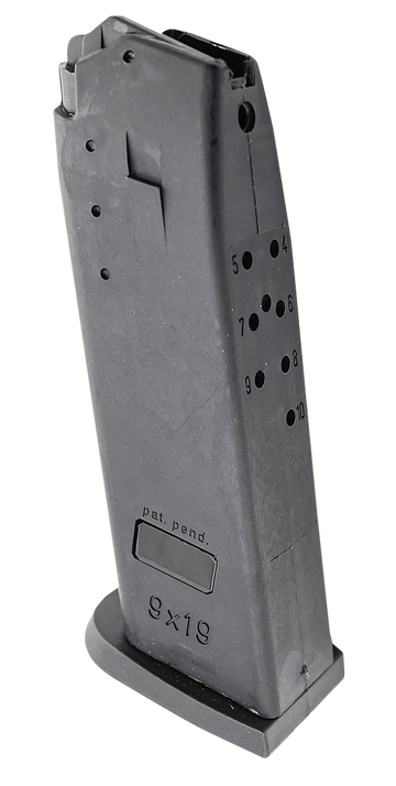 HK USP Full Size 9mm Luger 10rd Steel Magazine - Black