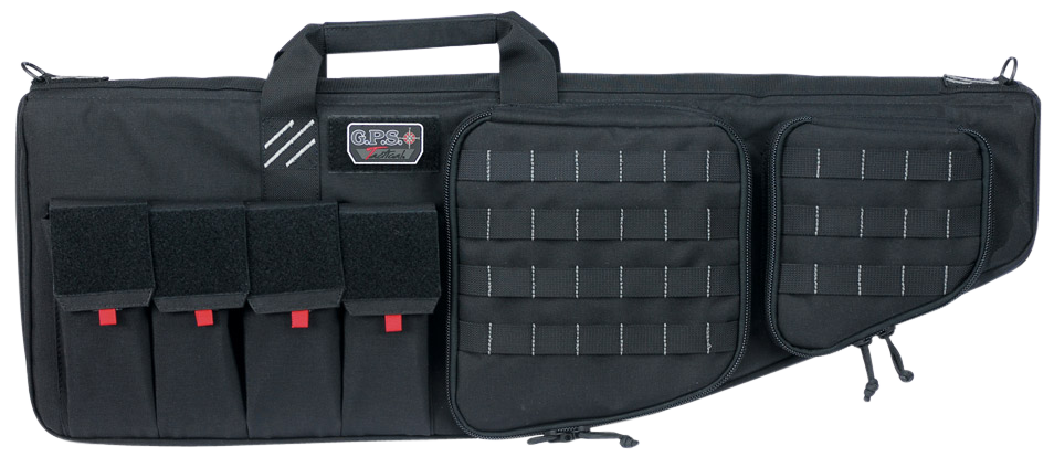 G*Outdoors T32ARB Tactical AR Case 32" Black 1000D Nylon w/External Handgun Pocket