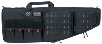 G*Outdoors T32ARB Tactical AR Case 32" Black 1000D Nylon w/External Handgun Pocket