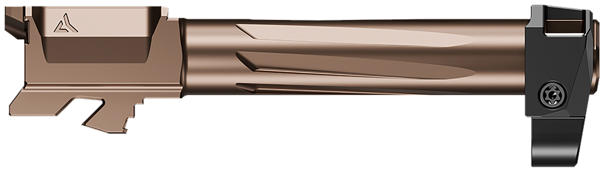 Radian Weapons Ramjet & Afterburner Glock 19 Gen4 9mm Luger 4.42" Barrel Combo - Bronze/Black