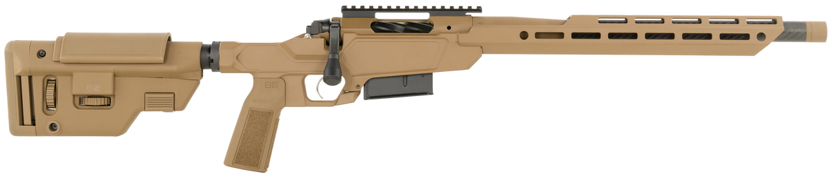 Springfield Armory 2020 Heatseeker 6.5 Creedmoor 16" 5+1 Bolt Action Rifle - Coyote Brown Carbon Fiber Barrel