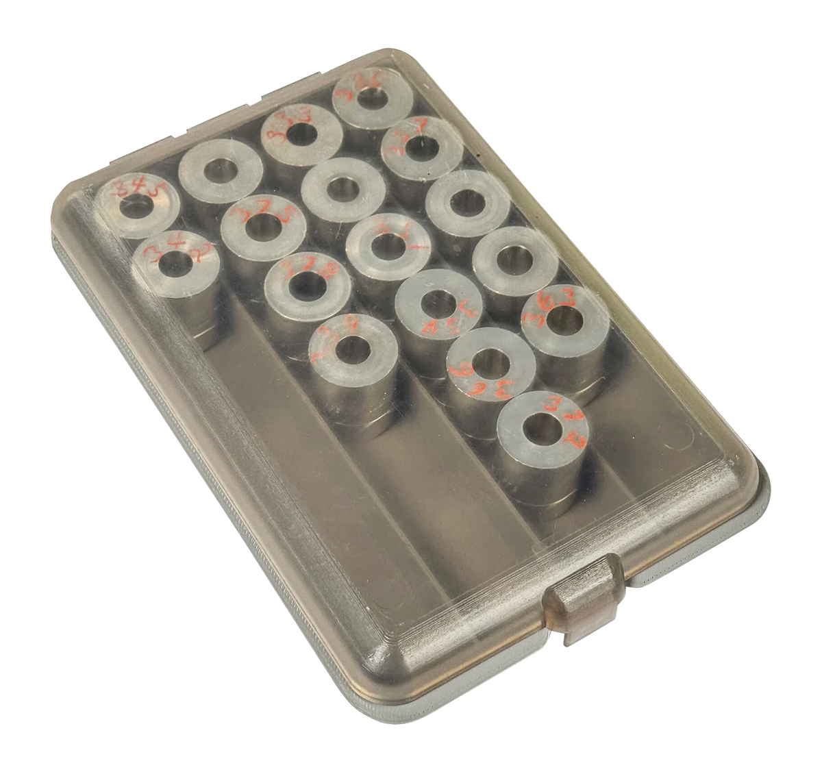 MTM PSBB Powder & Shot Bushing Box Clear